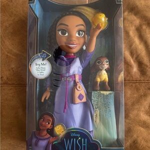 Disney Wish Doll Set - Purple Dress with Yellow Companion